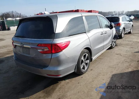 2018 Honda Odyssey Touring из США, поврежденный, VIN 5FNRL6H83JB023271